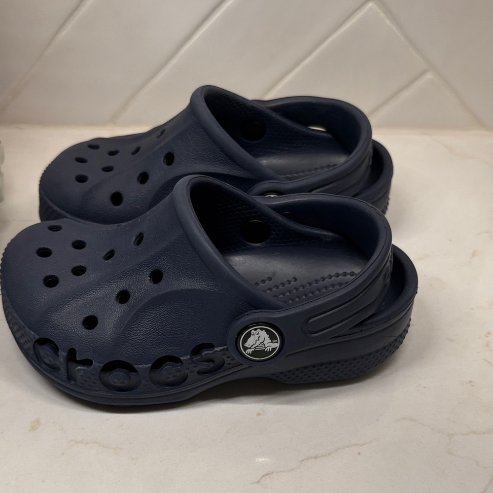 CROCS Kids Dark Blue Clogs